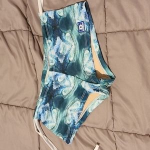 Boy shorts bathing suit buttoms